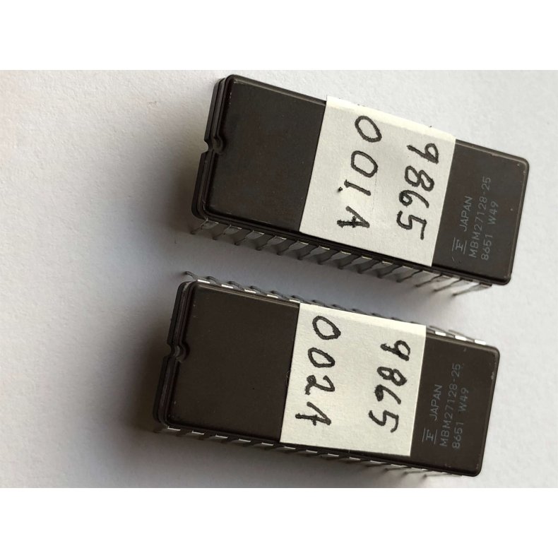 EPROM MBM27128-25 WITH SOFTWARE