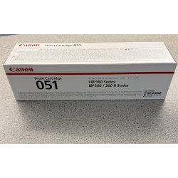 Canon CRG 051 tromle, sort  051 - Canon 051 Drum Cartridge