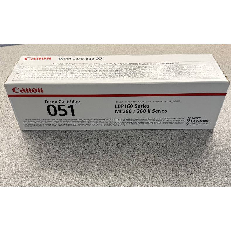 Canon CRG 051 tromle, sort  051 - Canon 051 Drum Cartridge