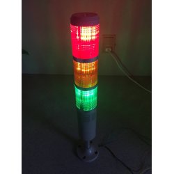 CNC Machine Warning Lights LED Indicator Alarm Signal with Buzzer 24VDC