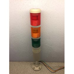 CNC Machine Warning Lights LED Indicator Alarm Signal with Buzzer 24VDC